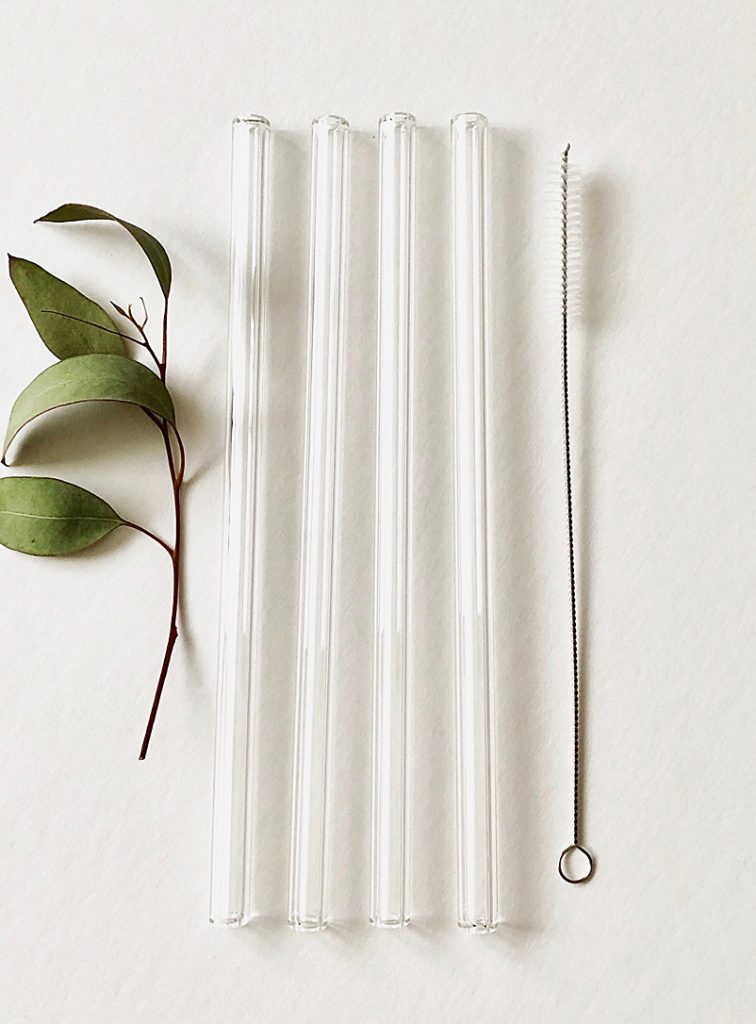 Glass straws